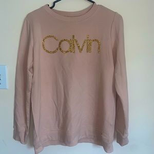 XSmall Clavin Klein pink sweater